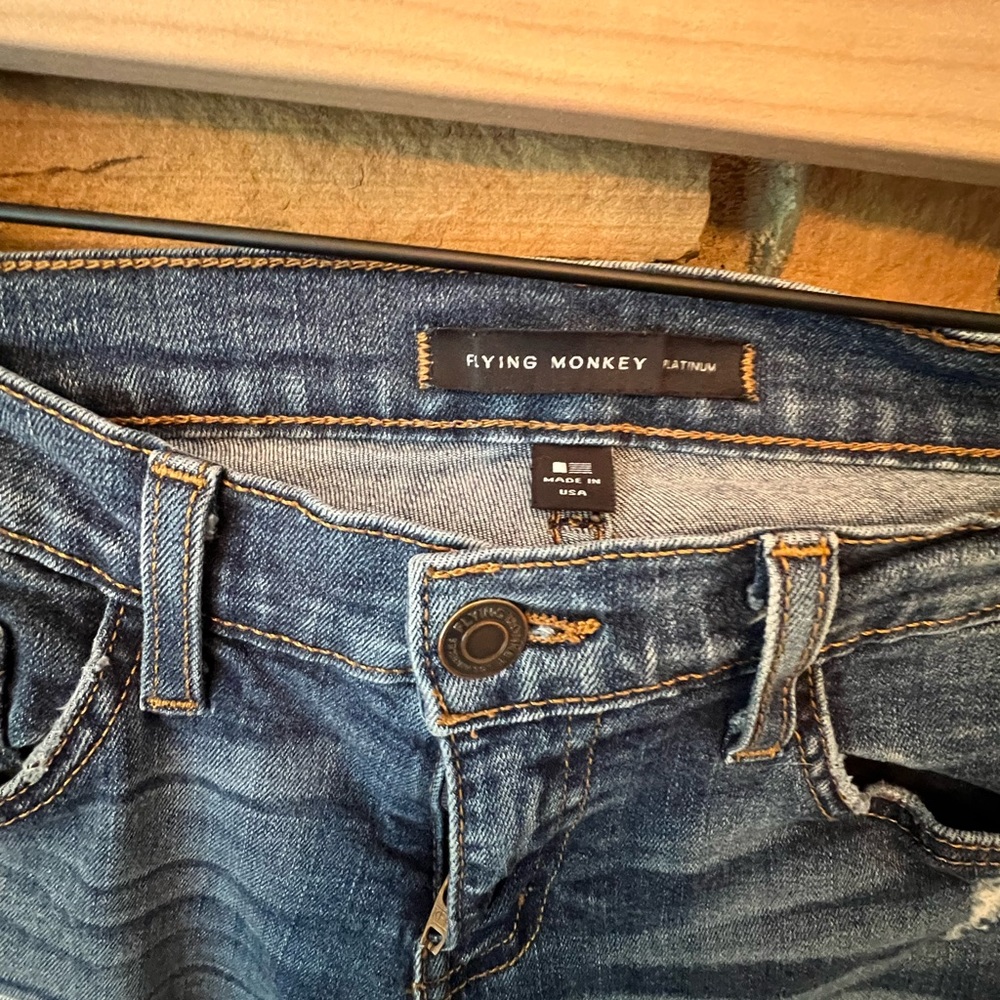 Flying Monkey Patchwork Denim - image 2